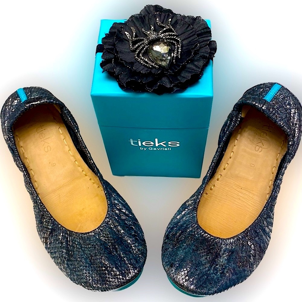 Tieks by Gavrieli Drago, Host Pick, box, spider flower topper, accessories, 9